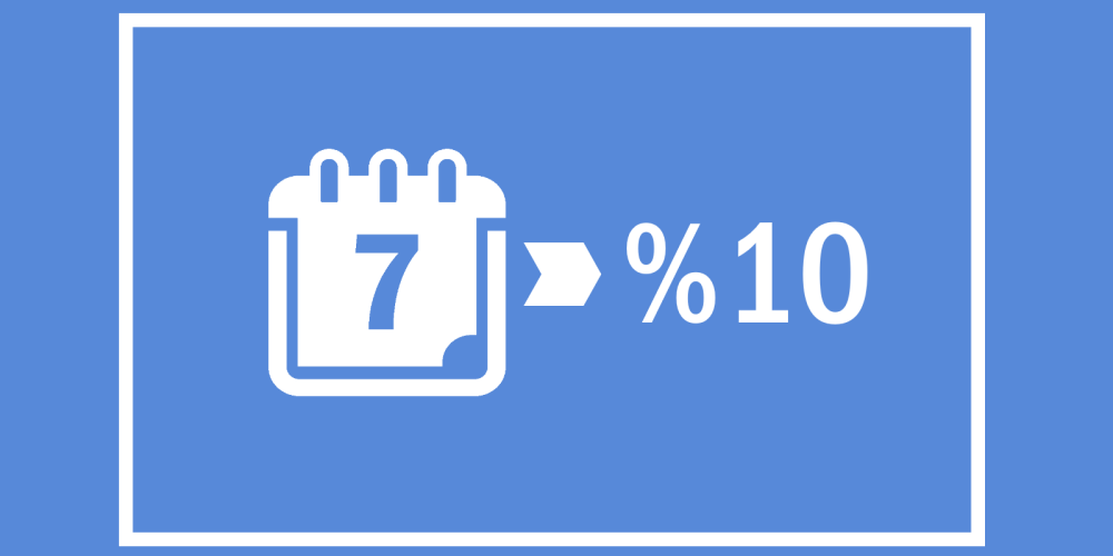 7 Gece Kal %10 Az Öde